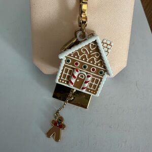 Juicy Couture Limited edition 2013 retired gingerbread house charm.